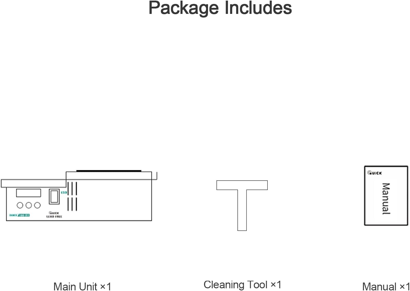 Horno de Soldadura Quick 100‑15S | Sin Plomo | 600 W - Imagen 4