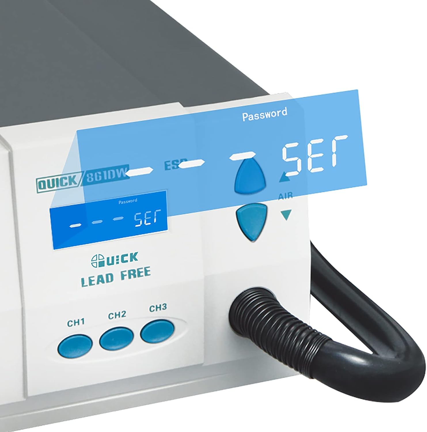 Estación aire caliente Quick 861DW ESD | 1000 W - Imagen 2