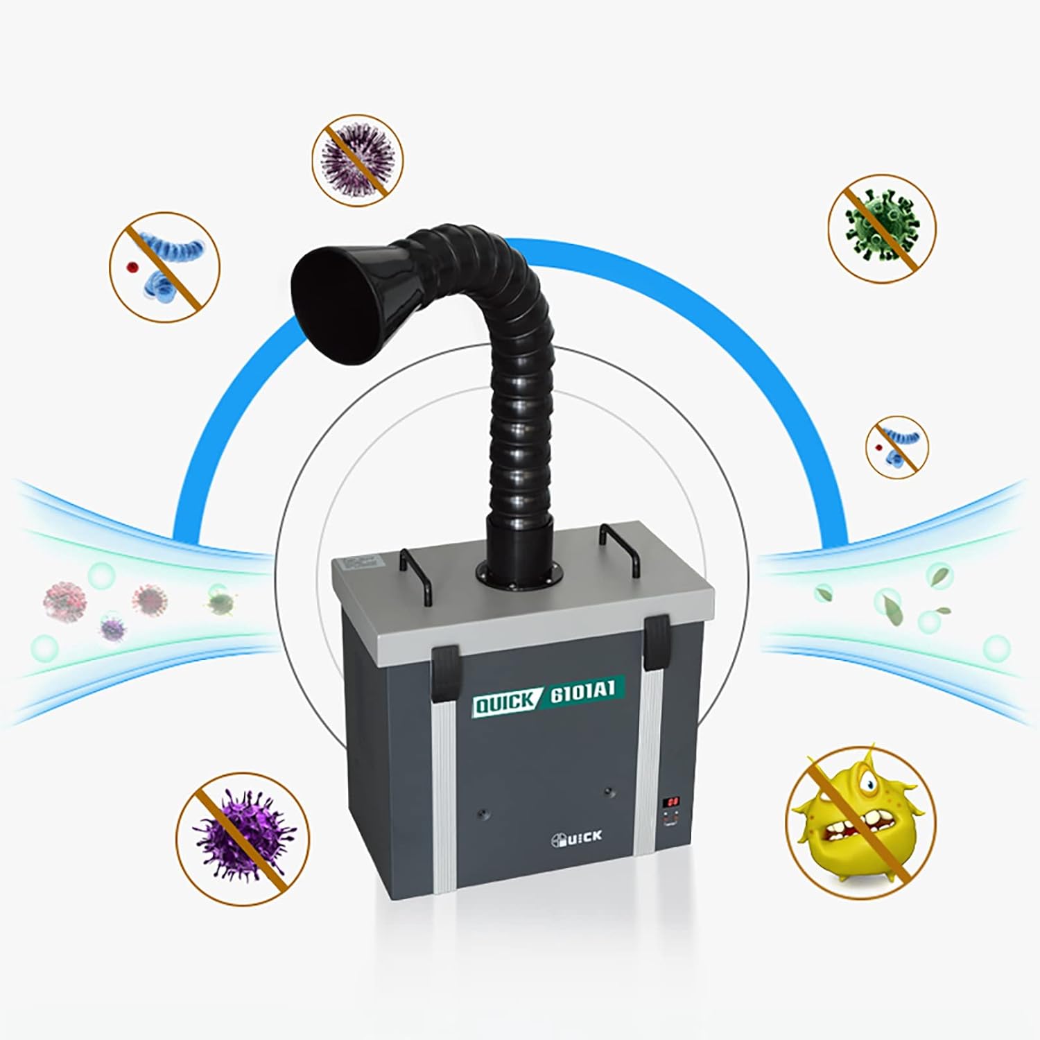 Extractor de Humos Quick 6101/A1 | Sistema triple filtro - Imagen 2